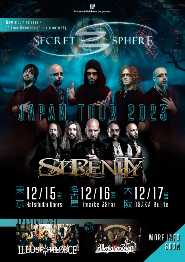 Secret Sphere Japan Tour 2023