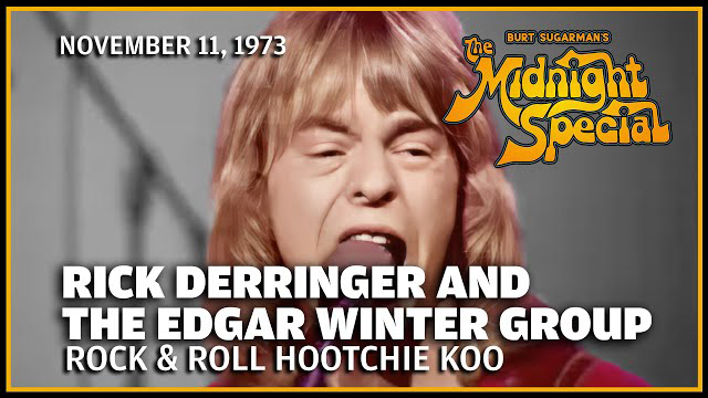 Rick Derringer & The Edgar Winter Group performed November 2,1973 The Midnight Special