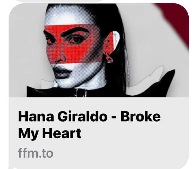 Hana Giraldo / Broke My Heart