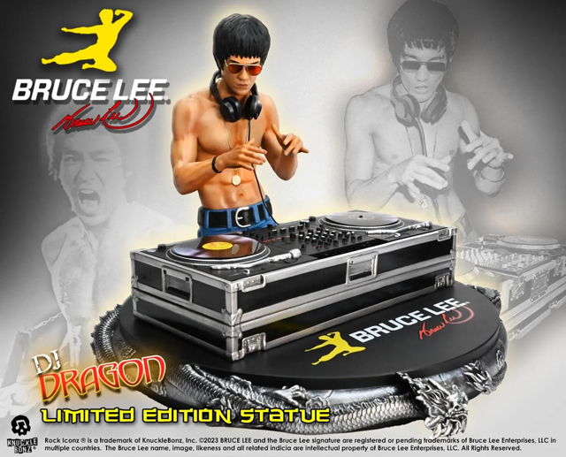 Bruce Lee “D.J. Dragon” Limited Edition KnuckleBonz Statue