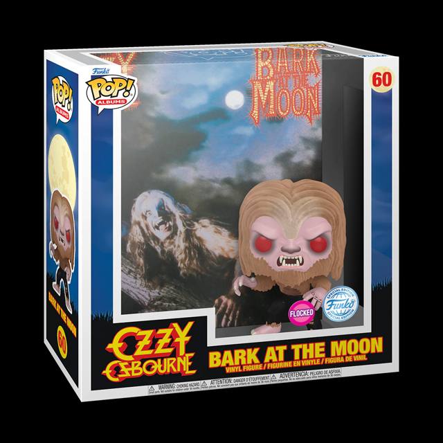 OZZY OSBOURNE BARK AT THE MOON FUNKO POP! ALBUMS FIGURE WITH CASE