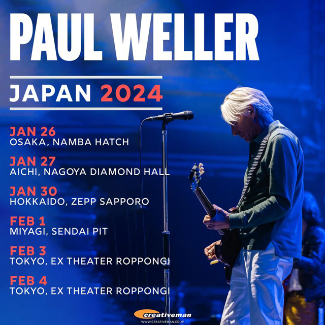 PAUL WELLER Japan Tour 2024