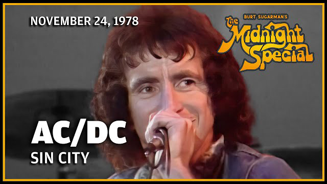 AC/DC performed November 24, 1978 - The Midnight Special