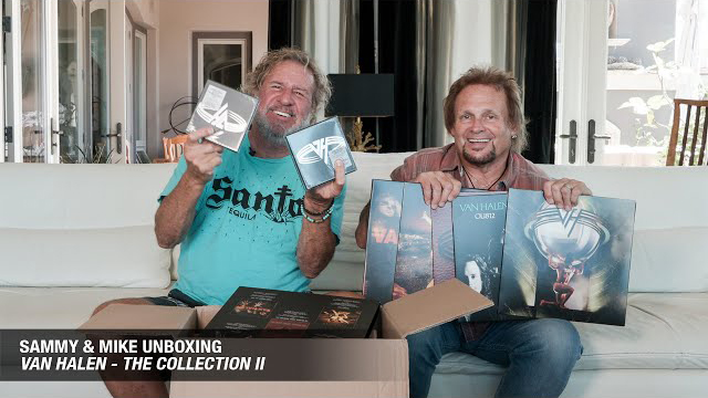 Unboxing Van Halen The Collection II Vinyl & CD Box Set with Sammy & Mike