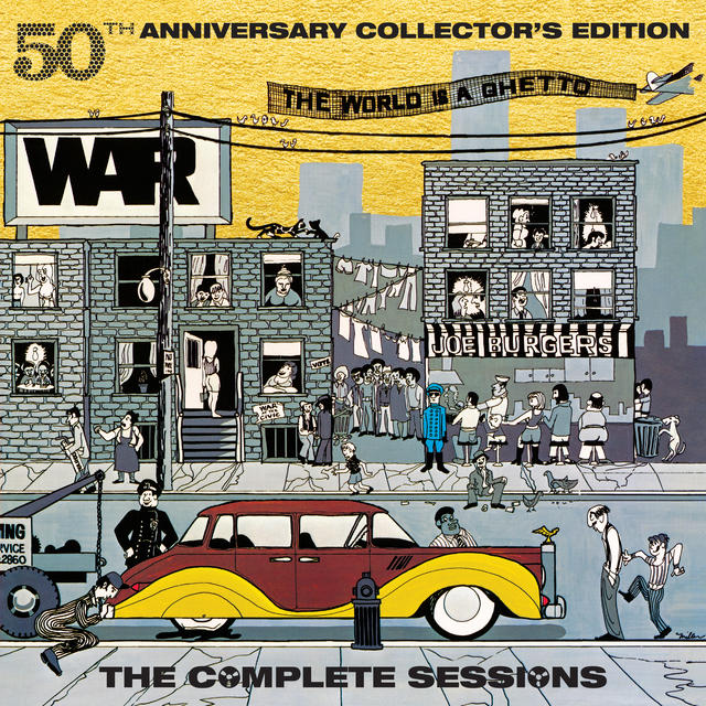 WAR / THE WORLD IS A GHETTO: 50TH ANNIVERSARY COLLECTOR’S EDITION 5-LP