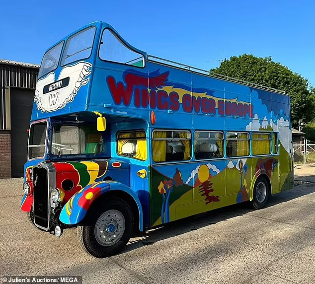 Wings 1972 Tour Bus