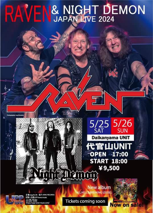 RAVEN & NIGHT DEMON JAPAN LIVE 2024