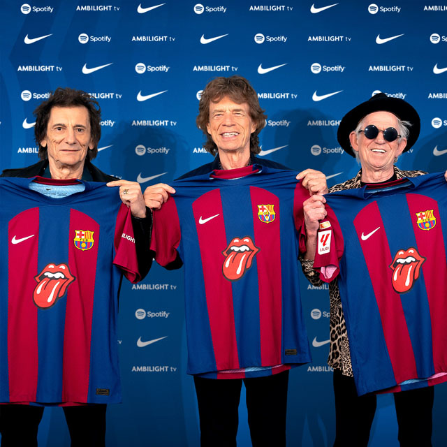 The Rolling Stones × Barcelona FC