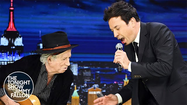 Keith Richards Shows Off His Guitar Skills by Playing Some Rolling Stones Hits | The Tonight Show