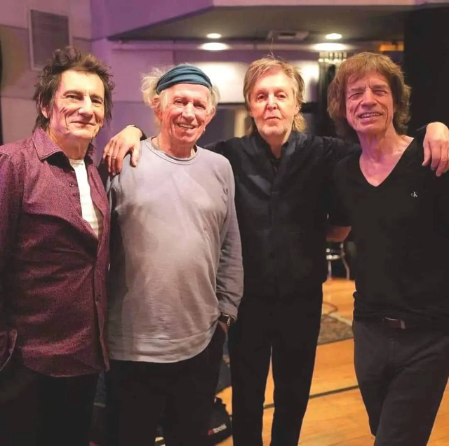 Ron, Keith, Paul and Mick