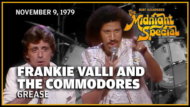 Frankie Valli and The Commodores performed November 9, 1979 - The Midnight Special
