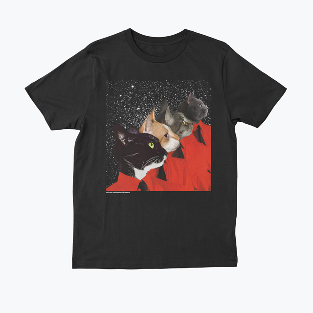 Cats On Synthesizers In Space - Katwerk T-shirt