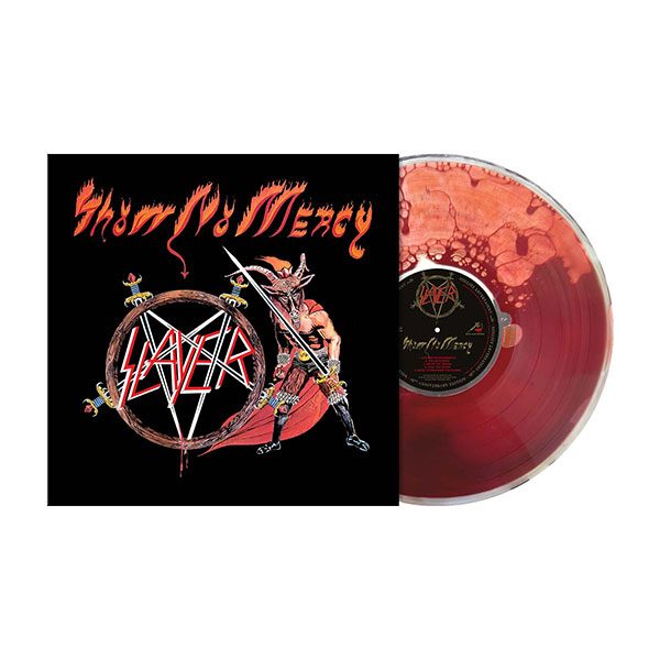 Slayer / Show No Mercy - “Blood Filled” liquid vinyl