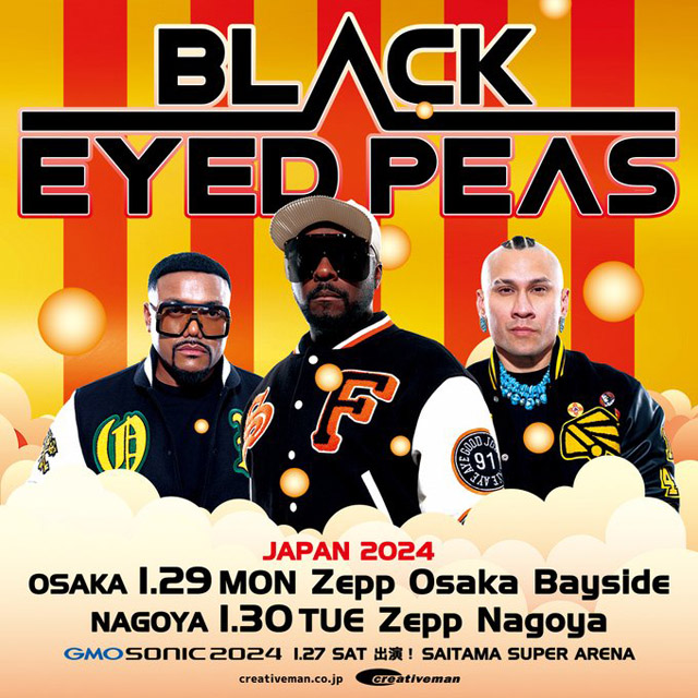 Black Eyed Peas Japan Tour 2024