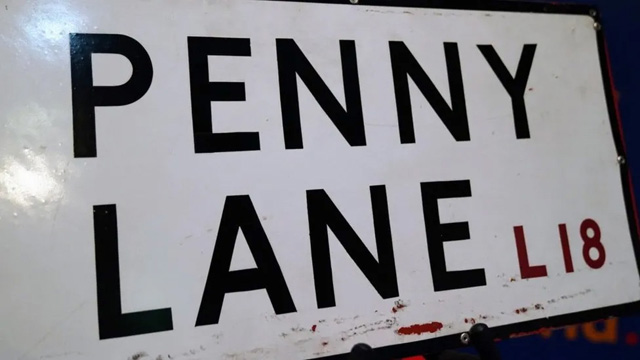 The Beatles: Penny Lane sign stolen by students returned after 47 years