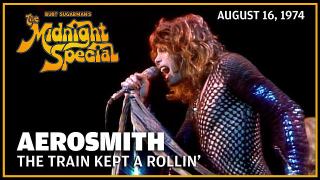 Aerosmith performed August 16, 1974 - The Midnight Special