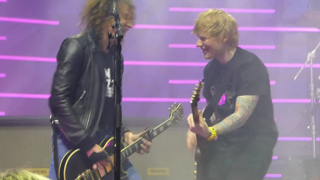 The Darkness ft Ed Sheeran - Camden Roundhouse, London 9/12/2023