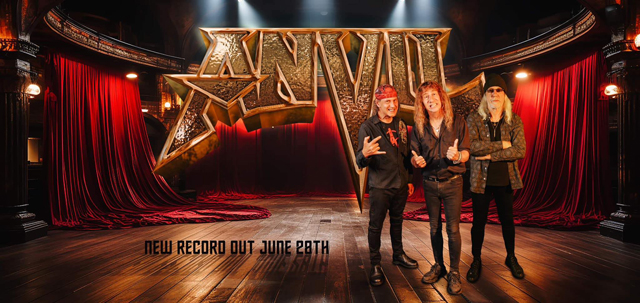 Anvil - New record out June 28th