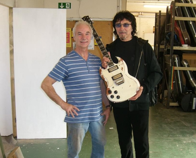 Tony Iommi and John Diggins