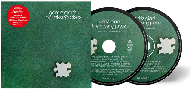 Gentle Giant / The Missing Piece (Steven Wilson remix) [CD＋Blu-ray]