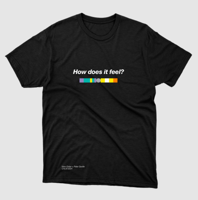 New Order Blue Monday / CALM T-Shirt 2024