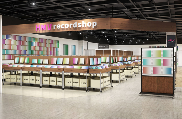 「HMV record shop 心斎橋」イメージ図
