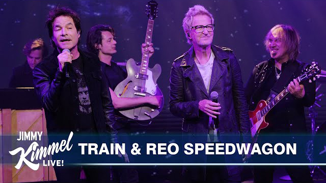 Train & REO Speedwagon – Jimmy Kimmel Live