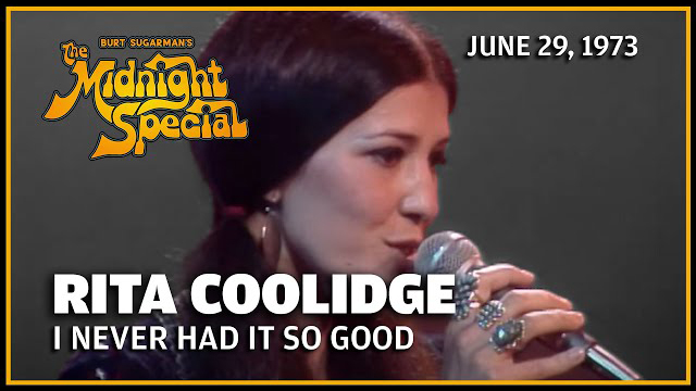 Rita Coolidge performed June 29, 1973 - The Midnight Special