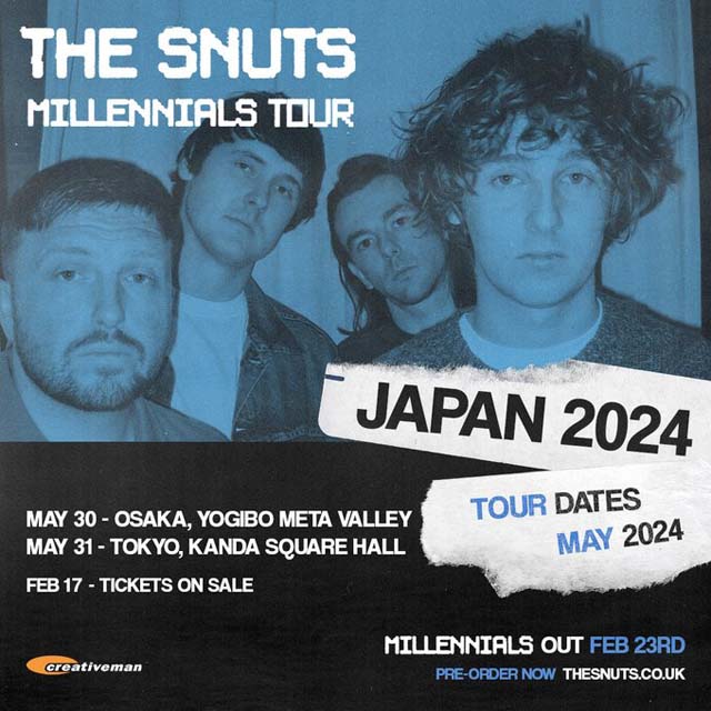 THE SNUTS Japan Tour 2024