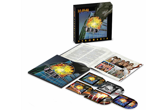 Def Leppard / Pyromania 40th Anniversary 4-CD / Blu-ray box