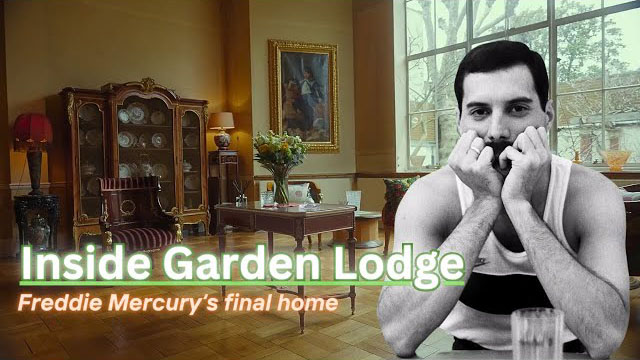 Inside Freddie Mercury's Garden Lodge