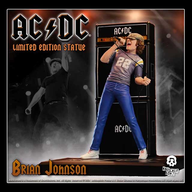 AC/DC Brian Johnson KnuckleBonz Statue