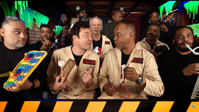 Ray Parker Jr., Bill Murray, Ernie Hudson, Jimmy & The Roots: 