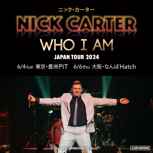 Nick Carter: WHO I AM JAPAN TOUR 2024