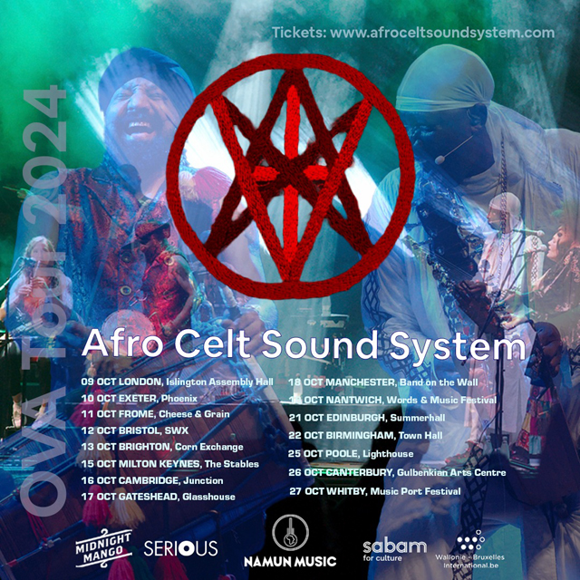 Afro Celt Sound System - 2024 Tour