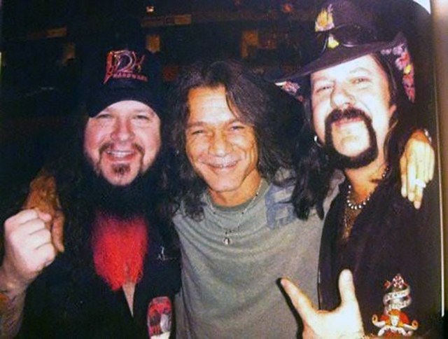 Dimebag Darrell, Eddie Van Halen, Vinnie Paul