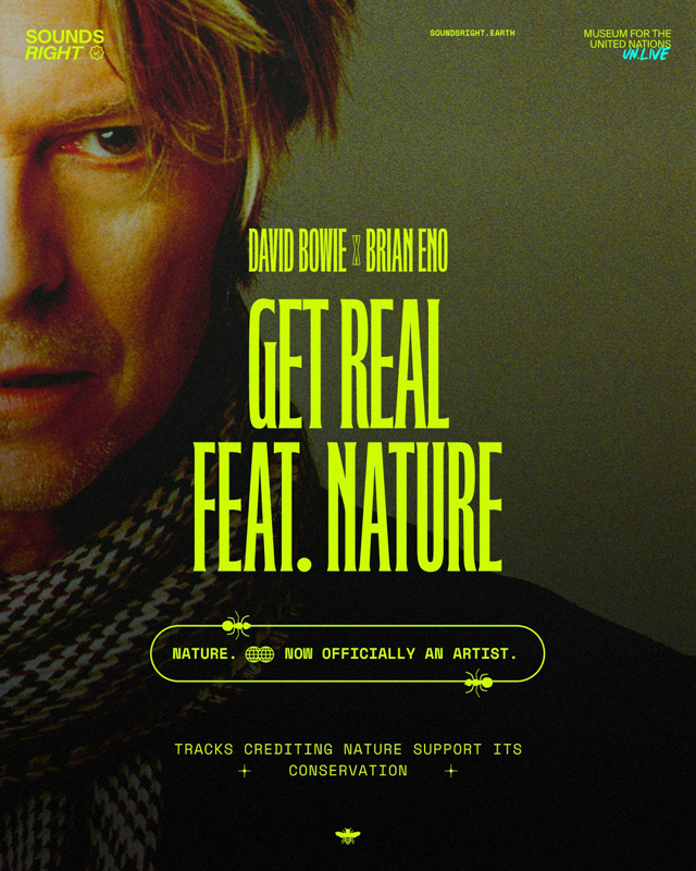 David Bowie×Brian Eno - Get Real - Sounds Right Mix (feat. NATURE)