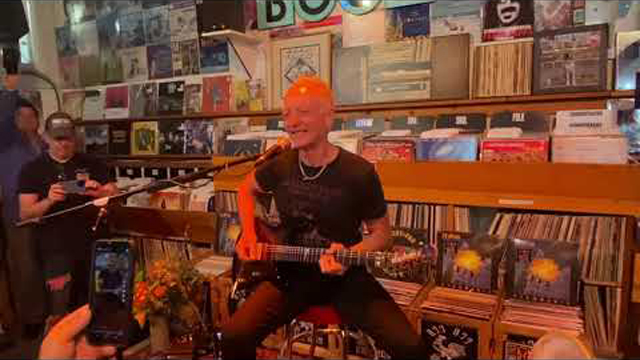 Boo Boo Records Phil Collen in-store performance 4/22/24