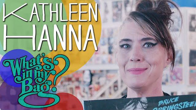 Amoeba Music - Kathleen Hanna - What's In My Bag?