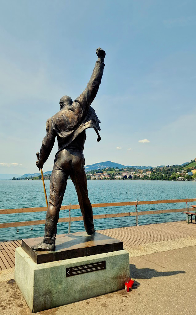 Statue de Freddie Mercury - Montreux
