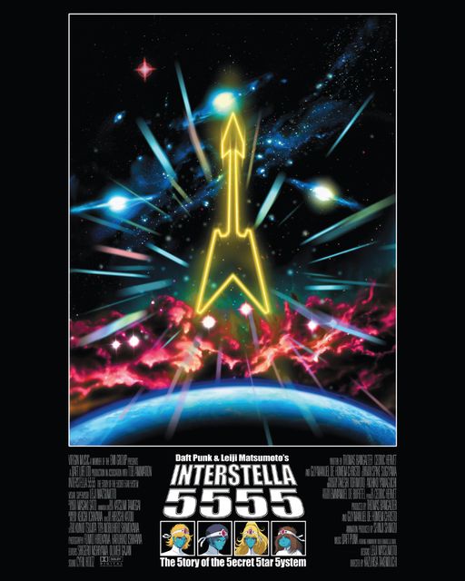 Daft Punk & Leiji Matsumoto’s Interstella 5555: The 5tory of the 5ecret 5tar 5ystem