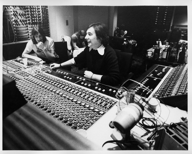 Pink Floyd and  Brian Humphries - Photo by Jill Furmanovsky.