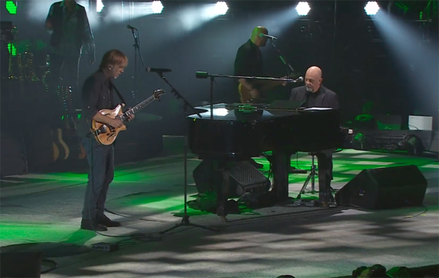 Billy Joel and Trey Anastasio from Phish