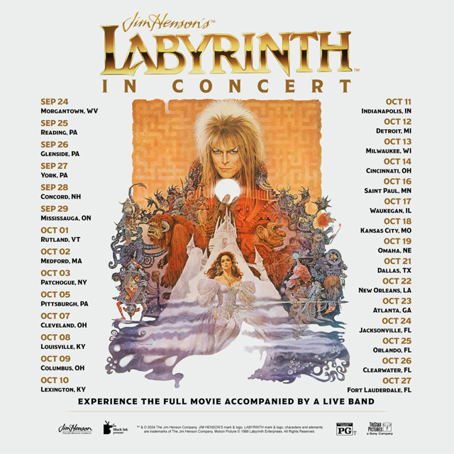 Jim Henson’s Labyrinth: In Concert 2024