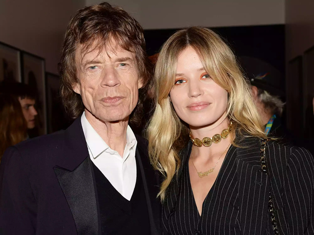 Mick Jagger (left) and Georgia May Jagger in 2016. DAVE J HOGAN/DAVE J HOGAN/GETTY