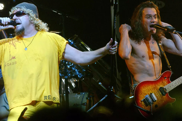 Sammy Hagar and Van Halen 2004 Debra L Rothenberg, Getty Images