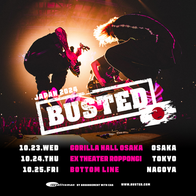 Busted Japan Tour 2024