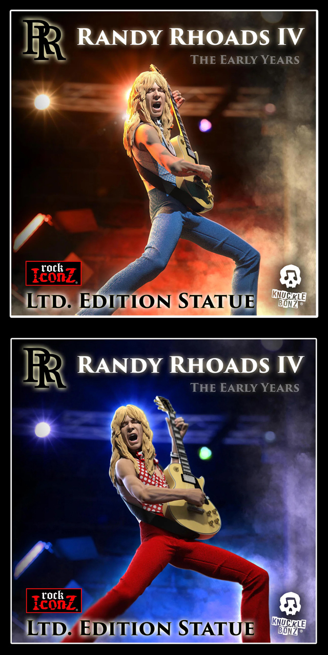 Randy Rhoads IV The Early Years Red Version & Blue Version