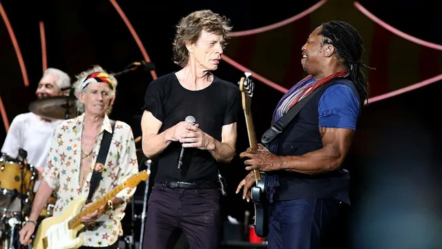 The Rolling Stones with Darryl Jones　(Image credit: Getty Images)