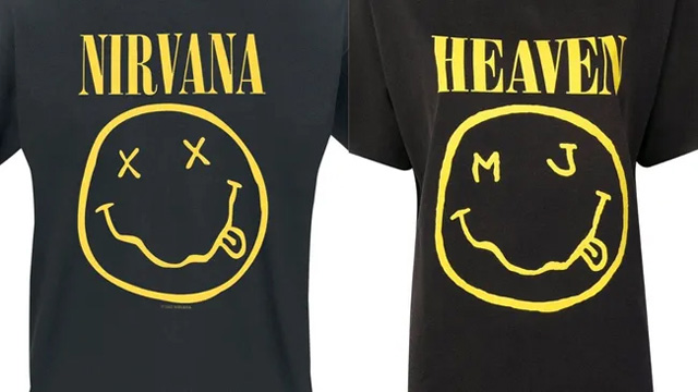 Nirvana and Marc Jacobs - Smiley Face Logo